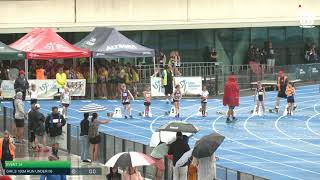 Girls Under 9 100m H8 - 2020 State Combined Events Championships // LAVicTV