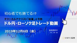 再び2パターンの買い戦略に【191206ドル円・ローソク足トレード動画】FX予想