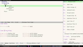 Emacs: Ebrowse, a browser for c++ classes