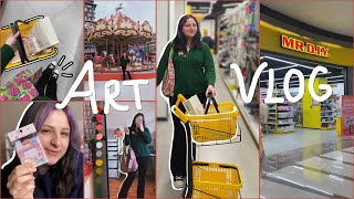 ART VLOG | MR DIY KIRTASİYE ALIŞVERİŞİ | Toplam ne kadar tuttu ? 🍓🦆