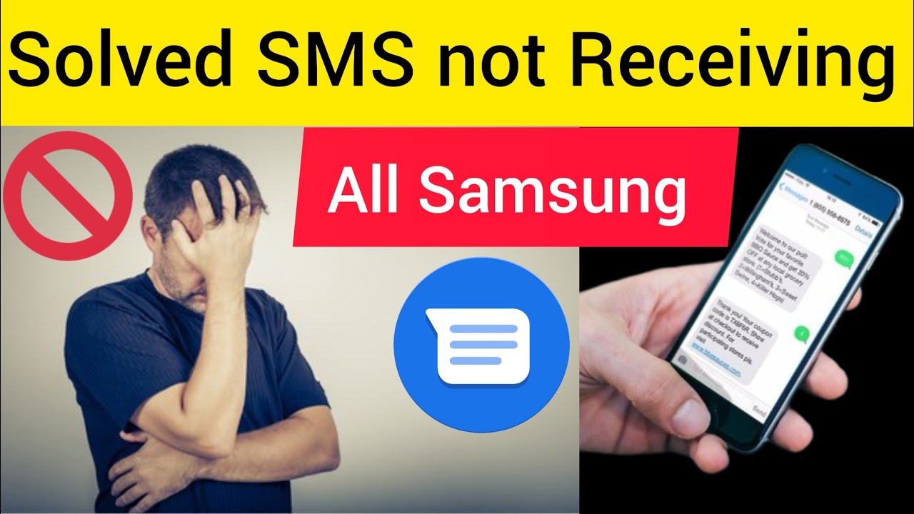 How To Solve Samsung Mobile Not Receiving Texts Messages || How To Fix ...