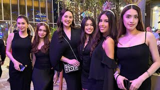 Ruffa Gutierrez at Sunshine Cruz, at mga anak magkakasamang sinalubong ang NYE at Solaire Casino 🎊🤎