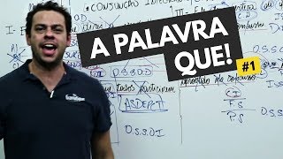 A PALAVRA QUE EM CONCURSOS PÚBLICOS | #AULA9 - Sintaxe com Pedro Lima!