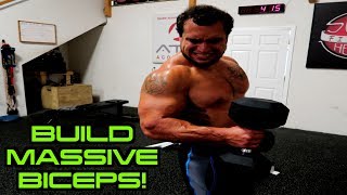 Advanced MASSIVE Biceps Workout | Size AND Strength!