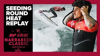 MEDINA vs ANDRE vs MOFFAT | HEAT REPLAY Rip Curl Narrabeen Classic Seeding Round heat 5