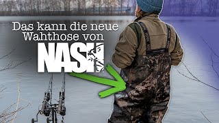 Wathose mit Einstiegshilfen! Nash Tackle ZT HD Waders Camo Unboxing