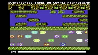 Frogger 93 for C64 Emul (Highscore.com 6337)