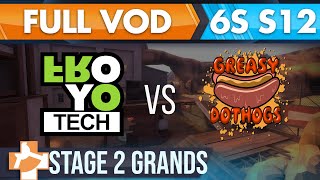 Froyotech vs Greasy Dothogs - S12 S2 Grand Finals - FULL VOD