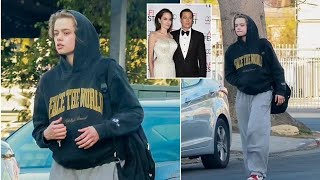 Angelina Jolie \u0026 Brad Pitt's Daughter Shiloh Seen After Dance Class