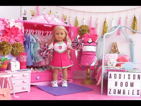 American Girl Doll Bedroom ~ Disney Zombies Addison American Girl Doll Bedroom ~ Disney Zombies Addison