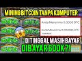 Ditinggal MINING BITCOIN, Dapat 0.001085 BTC / 600 Ribu Tanpa Komputer | Rollercoin | Cara Deposit