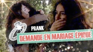 Pranque : La demande en mariage épique de mon pote ! / French proposal prank