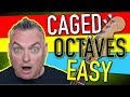 CAGED OCTAVES (EASY WAY To Navigate The Fretboard)