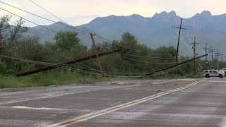 TEP working on replacing wooden power line poles with metal ones