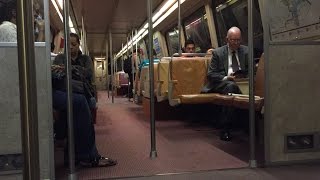 WMATA HD 60fps: Riding Rohr 1000 Series On The Red Line (Metro Center - Cleveland Park Zoo)