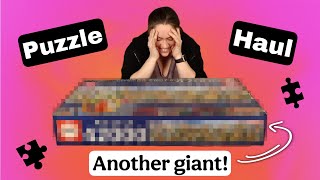 What! More giant puzzles? Of course! Puzzle haul
