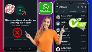 วิธีแก้ไขบัญชีนี้ไม่ได้รับอนุญาตให้ใช้ Whatsapp เนื่องจากสแปม (2024)