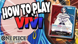 One Piece TCG: How to Vivi 30 minute testing!