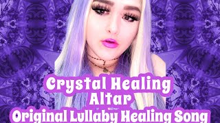 Crystal Healing Altar \u0026 FairyCore Decor Fairy Lamp 💎✨⭐✨💎 Music Video \u0026 Original Song 💫🌷