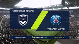 FIFA 22 BORDEAUX VS PSG LIGUE 1 PREDICTION
