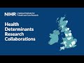 Health Determinants Research Collaborations - a short film explaining the strategy and ambitions