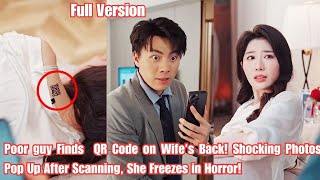 Poor guy Finds QR Code on Wife's Back! Shocking Photos Pop Up After Scanning, She Freezes in Horror!