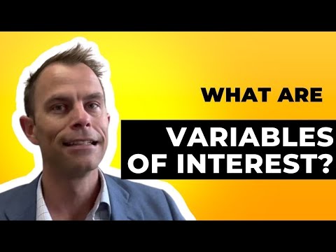 What is the variable of interest in the study?