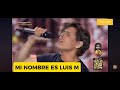 mi nombre es luis miguel sueña