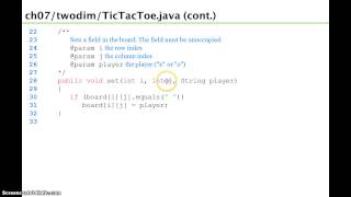 2D Array Screencast