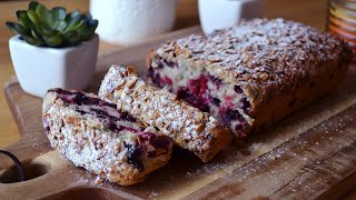 If you have frozen berries, make this quick and delicious cake!