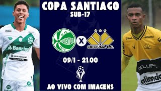 AO VIVO E COM IMAGENS: JUVENTUDE X CRICIUMA | 2ª RODADA | FASE DE GRUPOS | COPA SANTIAGO U17