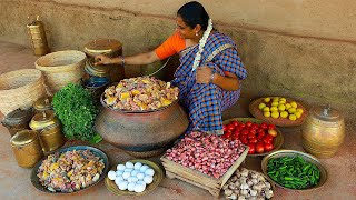 Country CHICKEN  Biryani in Traditional life Mud House | Enjoy the Biryani with hard workers