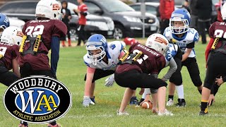 WAA | Woodbury Royals vs The Irondale  Knights | Third Grade TackleBar Football.