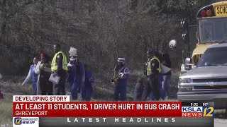 2 school buses full of band students on way to perform in MLK Day parade involved in major wreck