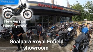 Royal Enfield showroom Goalpara, Himalaya 450 new version, GT 650  inline2,