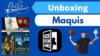 Maquis Kickstarter Board Game Unboxing