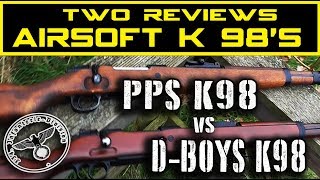 PPS K98  vs DBOYS K98 Airsoft Review