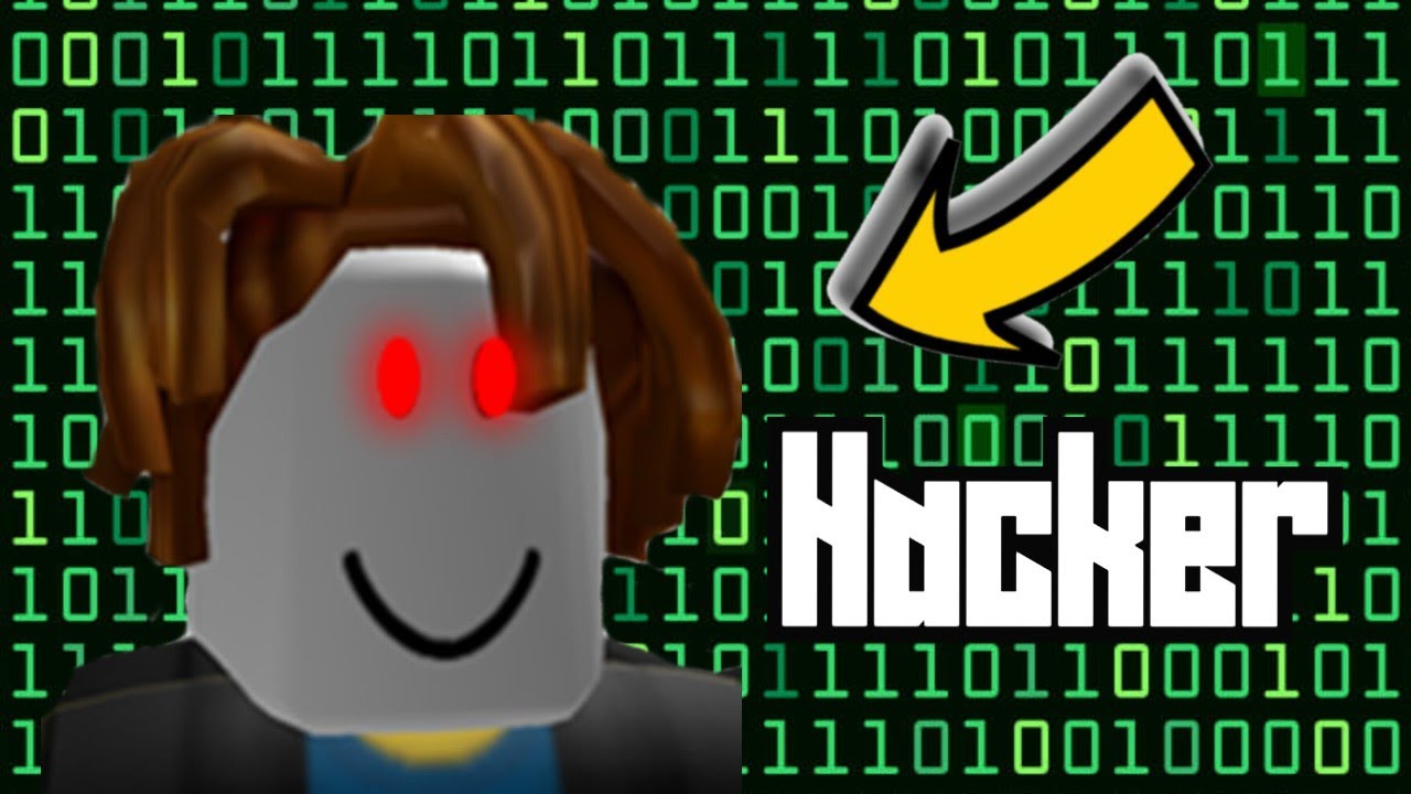 Hacker In Roblox Game - YouTube