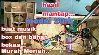 BUAT MUSIK BOX GAJAHAN MINI SUARA PEDAS, LANTANG, CENTANG-CENTUNG JOZZZ.. ❗️😁