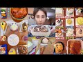 Asmr Mini Cream Cakes🤤Choco Lava cake,Mochi eating,layered Crepe Cake,Chocolate/asmrmukgbang#mukbang