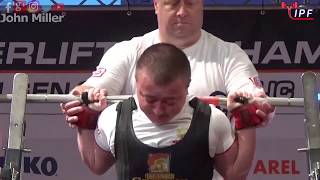 Sergey Fedosienko - 732.5kg 1st Place 59kg - IPF World Open Powerlifting Championship 2017