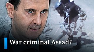 Chemical attacks in Syria: German prosecutors probe Syria's president Assad | DW Analysis