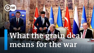 Ukraine, Russia agree deal over grain exports | DW News