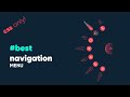 Magic Navigation Menu HTML CSS Only - Animated Half Circular Indicator