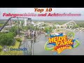 Meine Top 10 Fahrgeschäfte Und Achterbahnen @ Heide Park Soltau 2023