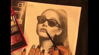 ❤️ ASMR MAQUILLAGE SUR MAGAZINE - APPLYING MAKEUP TO MAGAZINES