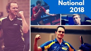 VOSTES Yannick - CNUDDE Florian 1/2 BELGIUM NATIONAL 2018 TABLE TENNIS