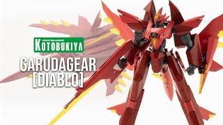 M.S.G. Variable Frame System Garudagear Diablo [Kotobukiya Product Preview] USA Gundam TV!