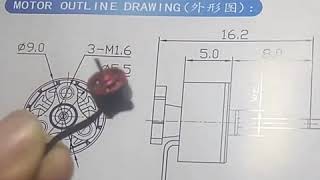 4000KV微型外转子无刷电机马达视频