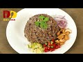 black olive fried rice thai food ข้าวผัดหนำเลี๊ยบ